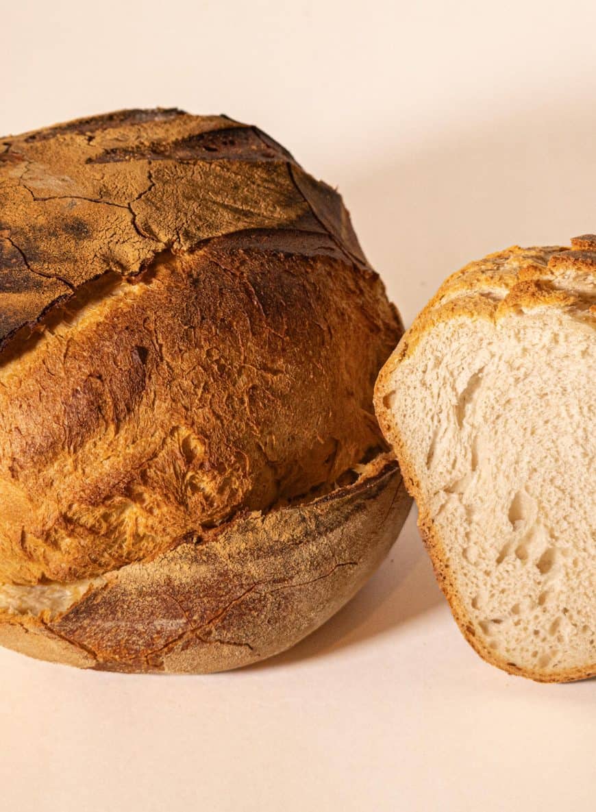 Pain de campagne rond de la boulangerie Campagne