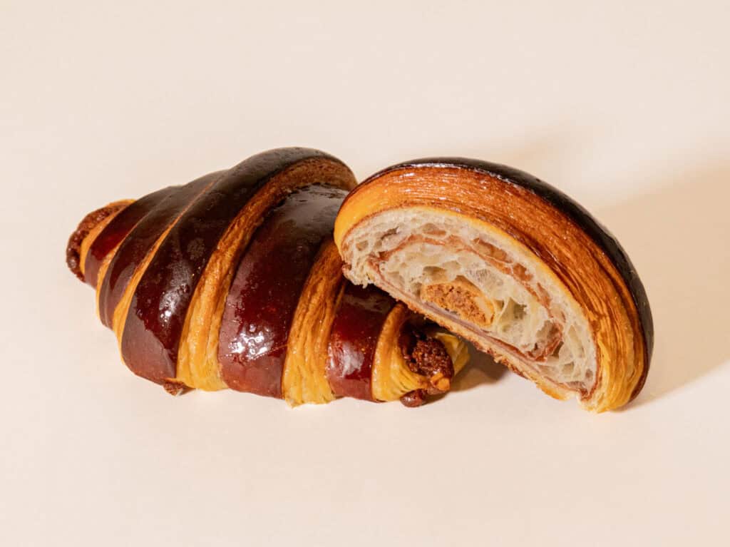 Croissant speculoos — boulangerie Campagne