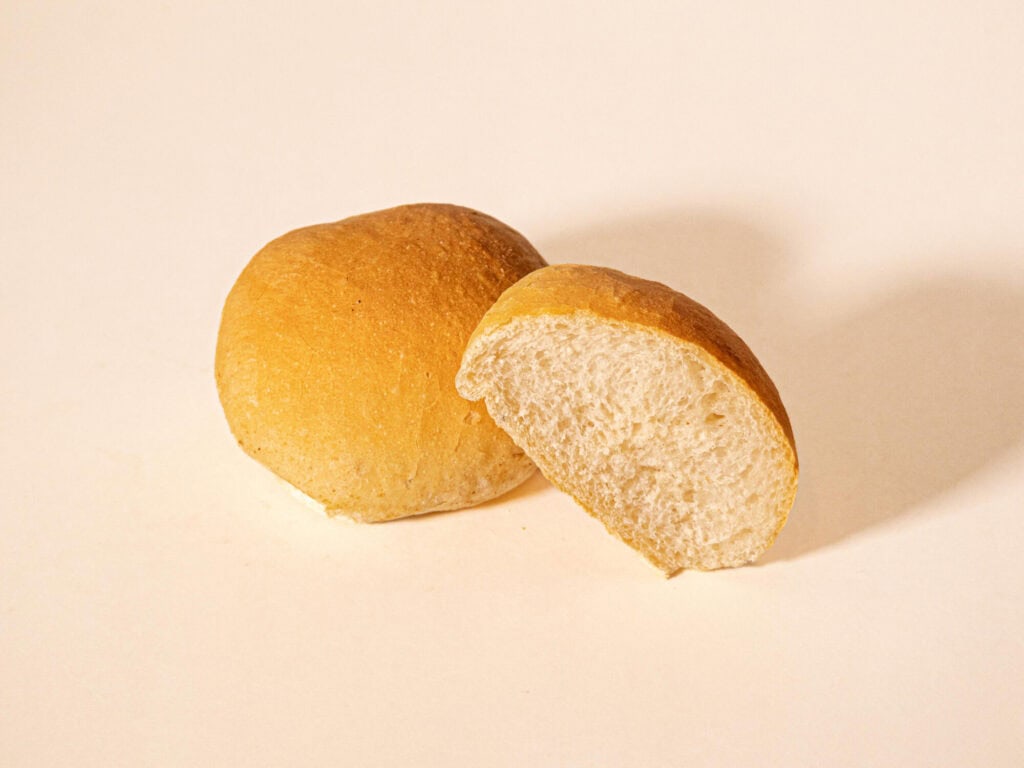 Pistolet blanc rond — boulangerie Campagne